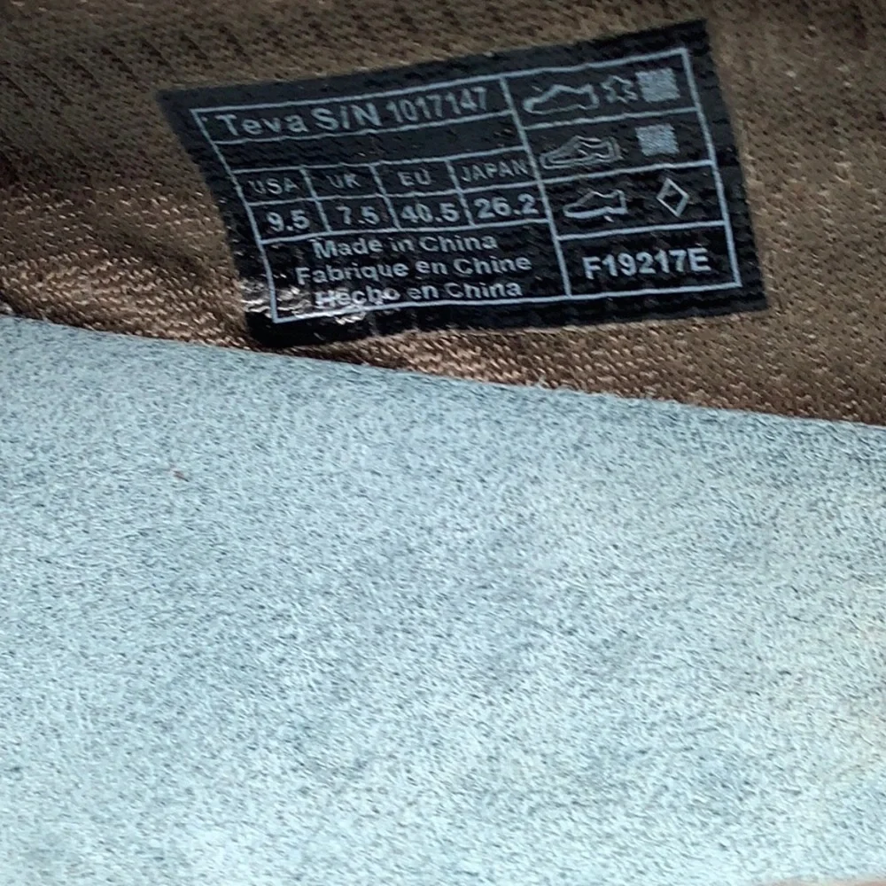 Teva Mary Jean Brown‎ Flats Comfortable Loafers size 9.5